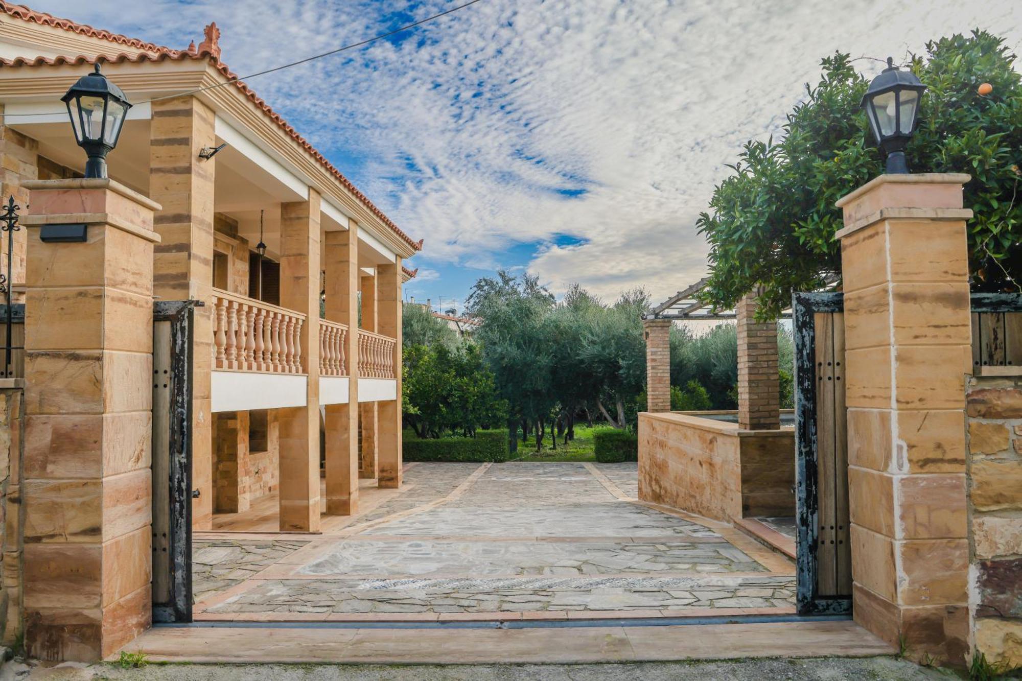 Archontiko Frideriki Luxury Apartments خيوس المظهر الخارجي الصورة